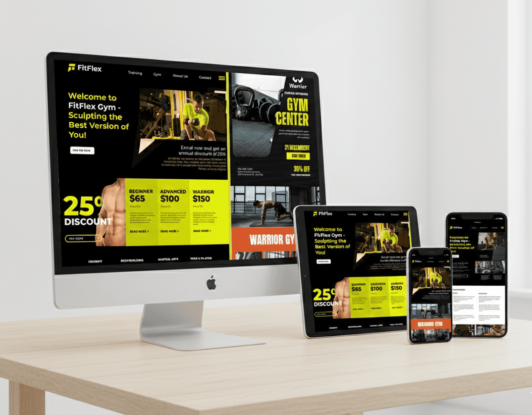 E-Commerce Website for Gym & Fitness Products